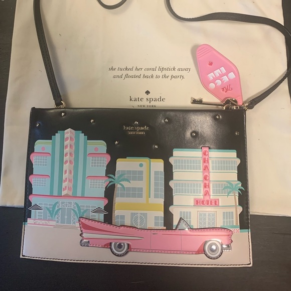 Kate Spade Checking In Car Crossbody - Picture 7 of 7